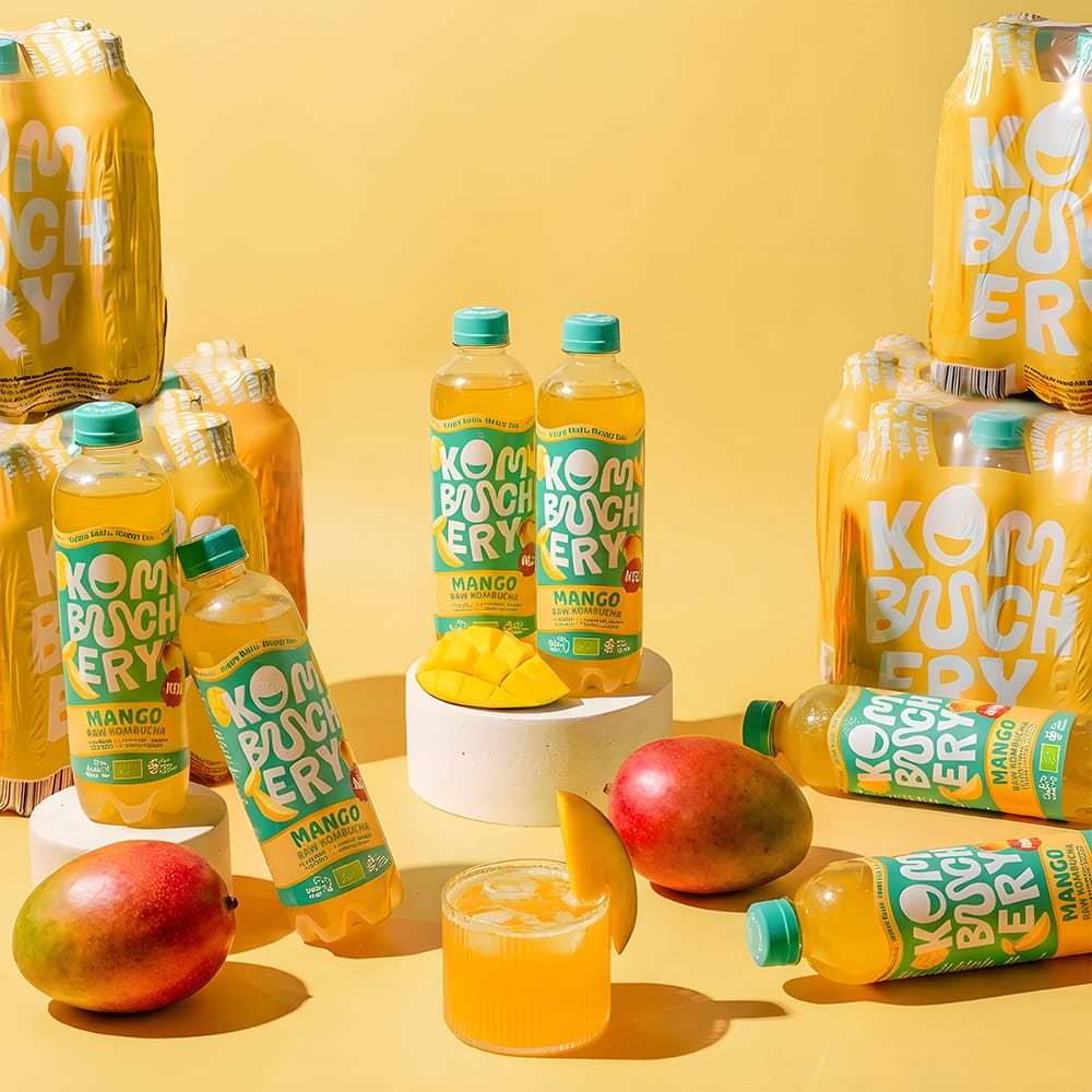 Mango Raw Kombucha